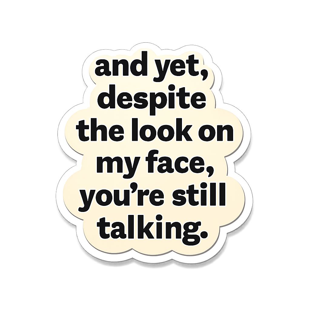 Sassy Sticker #102