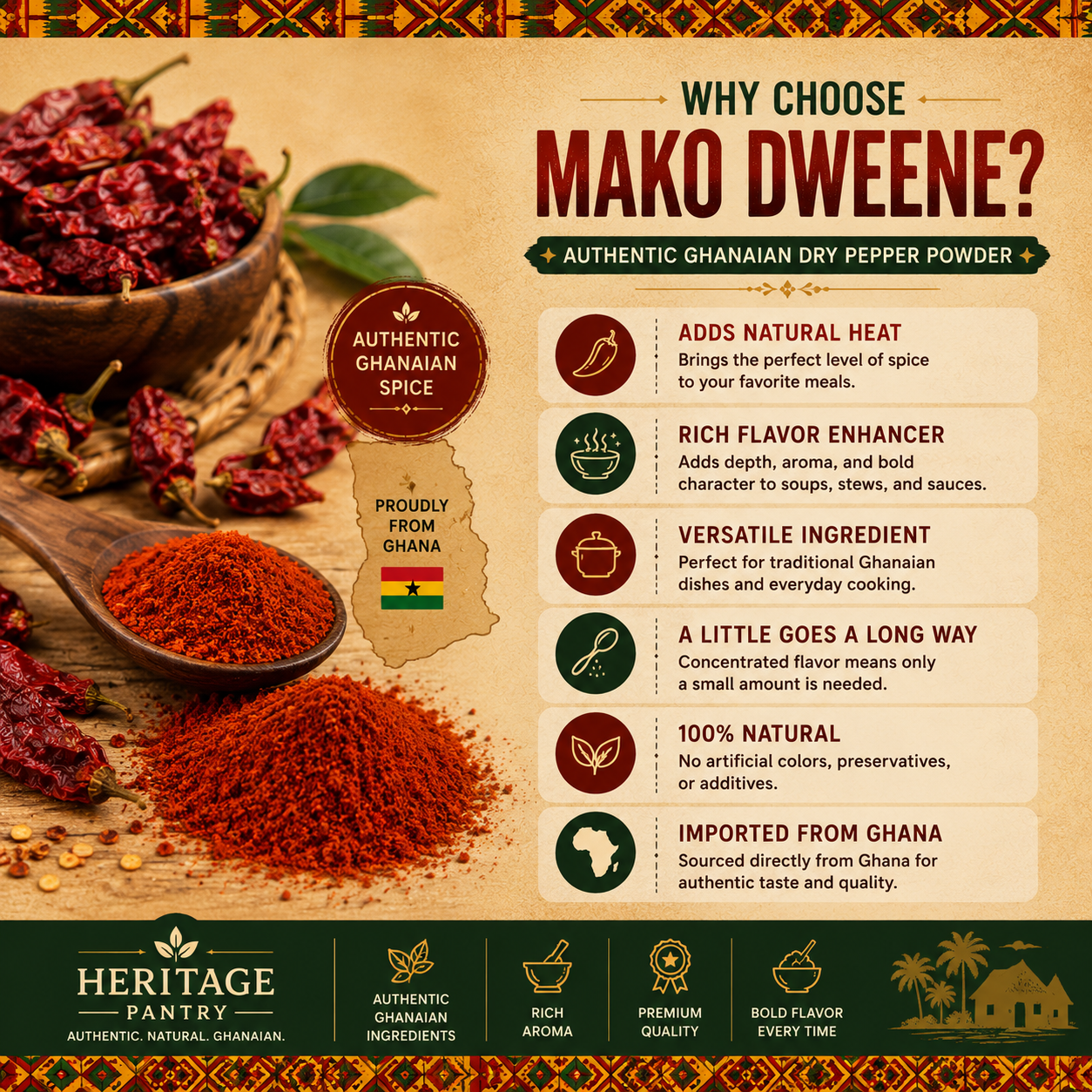 Mako Dweene (Dry Pepper Powder) - Image 4