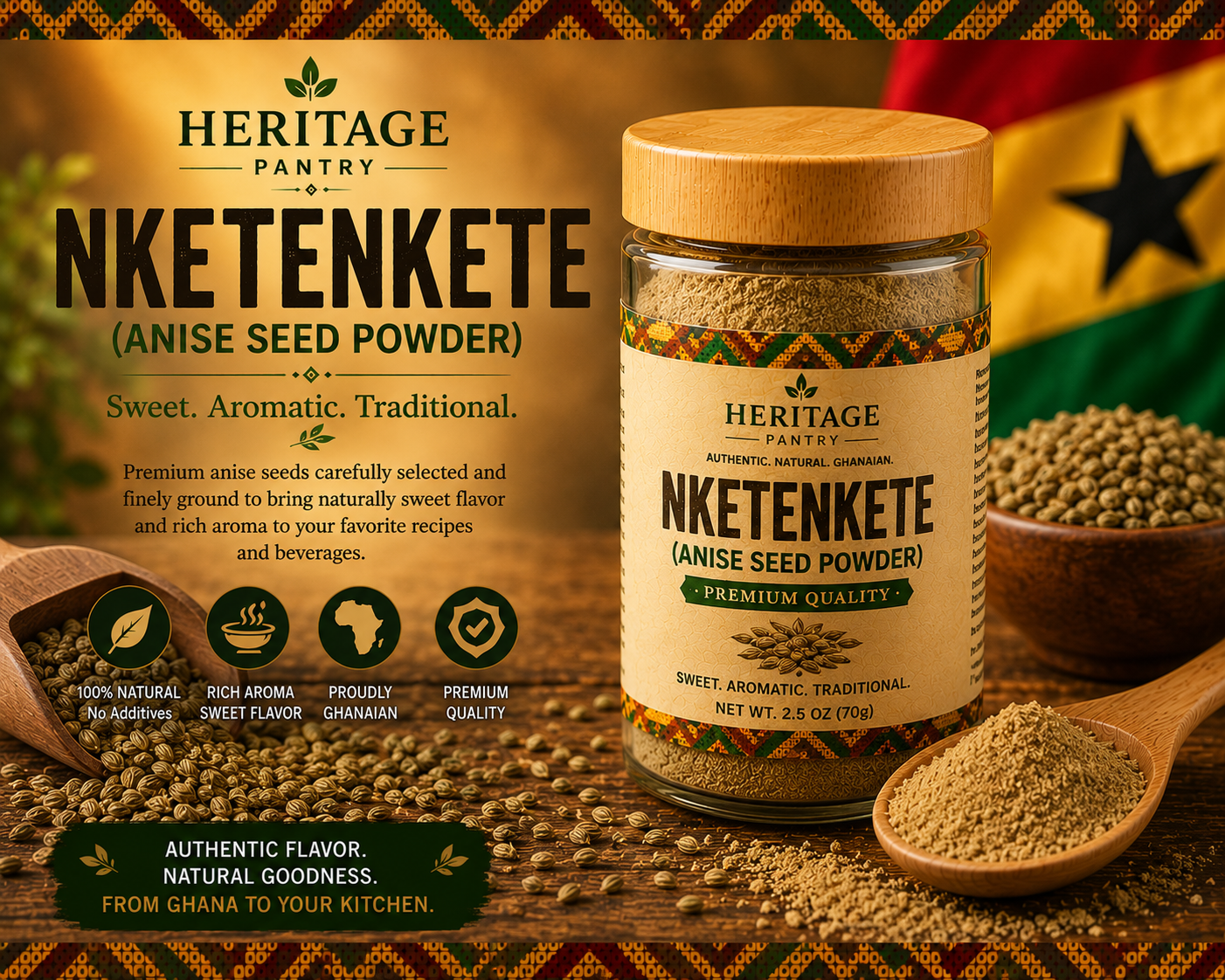 Nketenkete(Anise Seed Powder)